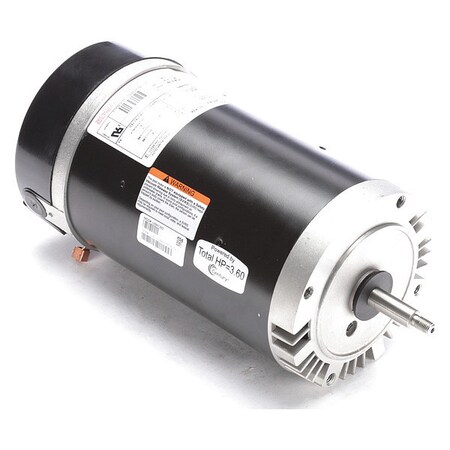 Pool Pump Motor, Permanent Split Capacitor, 3 HP, 56J Frame, 3, 450 Nameplate RPM MPN:USN1302