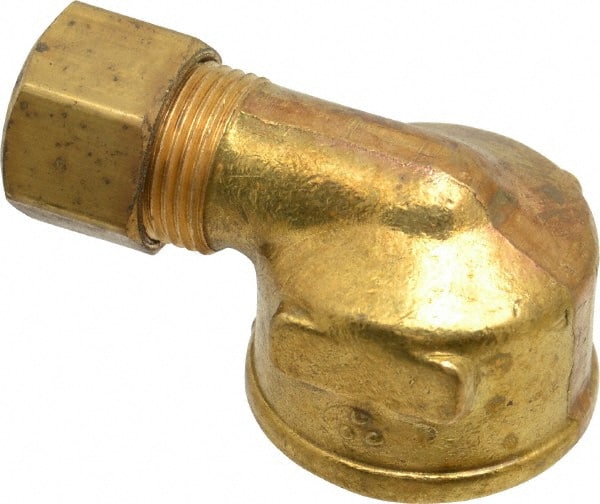 Compression Tube Female Elbow: 1/2 in Thread, Compression x FNPT MPN:70A-6D Compression Tube Female Elbow: 1/2 in Thread, Compression x FNPT MPN:70A-6D