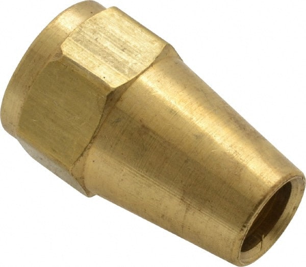 Brass Flared Tube Long Nut: 5/16 in Tube OD, 45 ° MPN:N2-5 Brass Flared Tube Long Nut: 5/16 in Tube OD, 45 ° MPN:N2-5