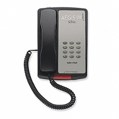 Hospitality Basic Phone Black MPN:Aegis-P-08 (BK)