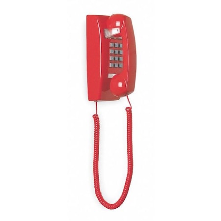 Standard Wall Phone, Red MPN:2554E (Red)