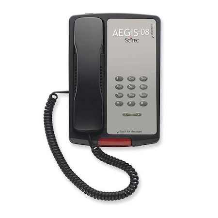 Hospitality Basic Phone, Black MPN:Aegis-P-08 (BK)