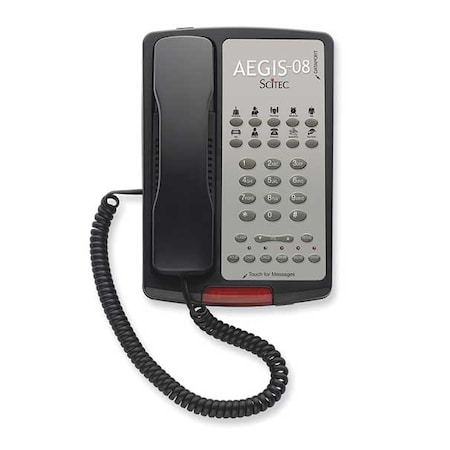 Hospitality Speakerphone, Black MPN:Aegis-T-08 (BK)