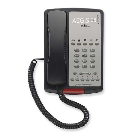 Hospitality Speakerphone, Black MPN:Aegis-T5-08 (BK)