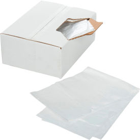 GoVets™ Medium Duty Trash Bags 7-10 Gal 0.35 Mil Clear 1000 Bags/Case 318732