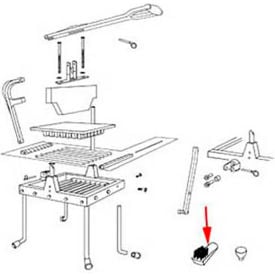 Allpoints 321814 Brush Lettuce Cutter 4052900