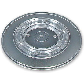 Global Approved 610109-CLR Flat Revolving Display Base 0.75