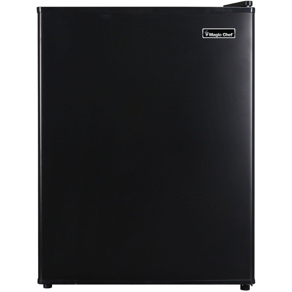 Magic Chef MCAR240B2 Refrigerator - 2.40 ft³ - Auto-defrost - Reversible - 2.40 ft³ Net Refrigerator Capacity - 300 kWh per Year - Black - Wire Shelf MPN:MCAR240B2