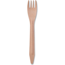 Eco-Products® Mediumweight General Purpose Forks Birch Wood Natural 500/Carton EP-S212-W