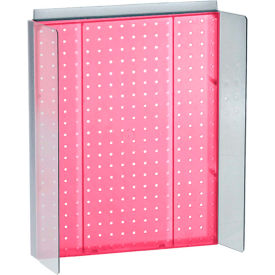 Global Approved 700357-PNK Pegboard Powerwing Display 16