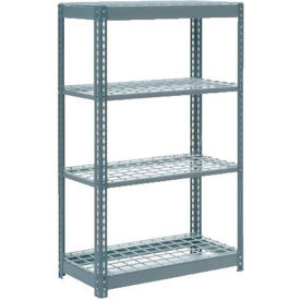 GoVets 4 Shelf Standard Duty Boltless Shelving Starter 36