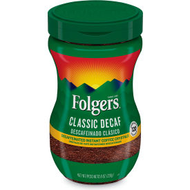 Folgers® Instant Coffee Crystals Classic Decaf 8 oz 2550020630
