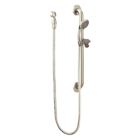 Handheld Showerhead, Brass; Plastic MPN:40124BN