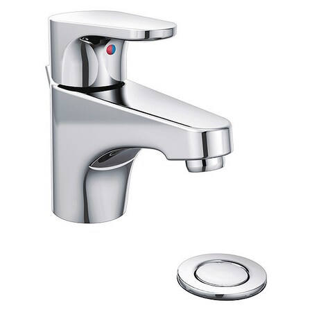 Manual Straight Spout Bathroom Faucet, 4