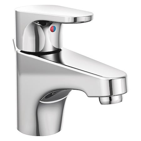 Manual Straight Spout Bathroom Faucet, 4