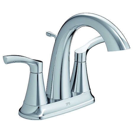 Bathroom Faucet, Chrome, Metal, 1.2 gpm MPN:58911