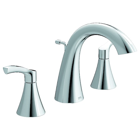 Bathroom Faucet, Chrome, Metal, 1.21 gpm MPN:58912