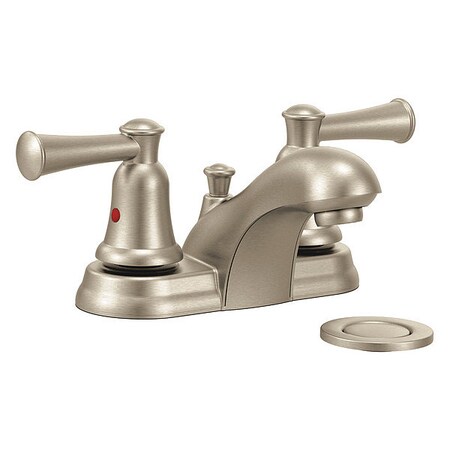 Manual Low Arc Bathroom Faucet, 4