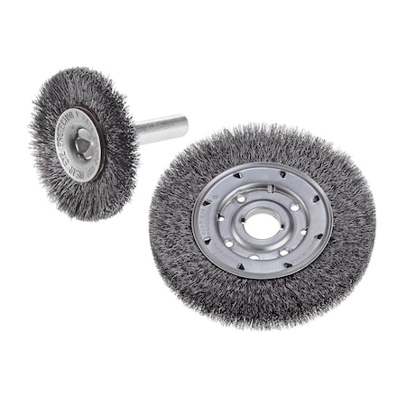 Wre Whl, 4, Rdl Crimp, 0.014, Crbn, 5/8-11 AH MPN:60650