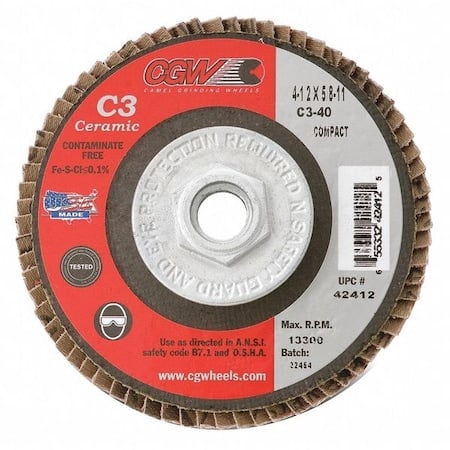 4.5X5/8-11 60G Ceramc MPN:42414
