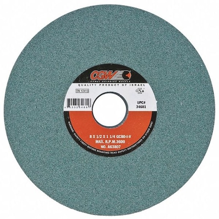 7X1X1-1/4 T5 GC80-I-V Green Silicon Carbide Surf MPN:34656