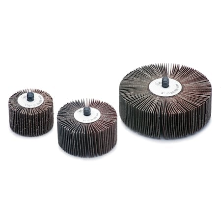 3X1X1/4-20 Alum Oxide 60GRIT Flap Wheel MPN:41005