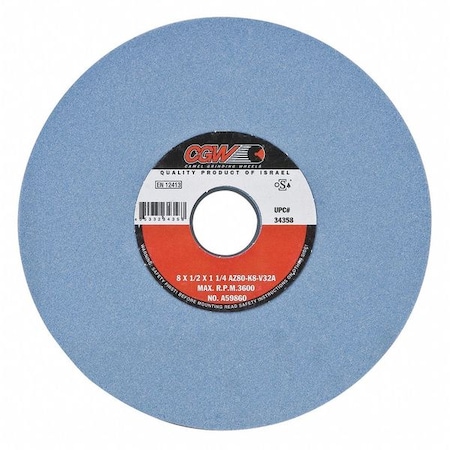 Surf Grinding Whl, 7x0.5x1-1/4, T1 MPN:34318