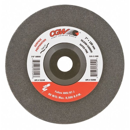 Ctr Whl, Deprssed, 4.5x5/8-11, SC, Gr VF, T27 MPN:53248
