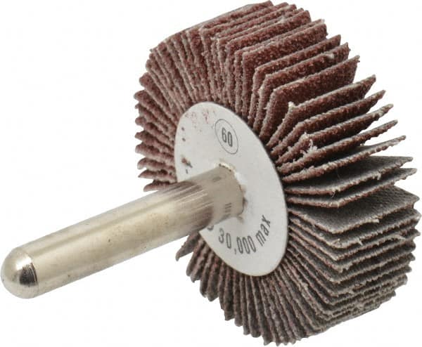 Mounted Flap Wheel: 1-1/2