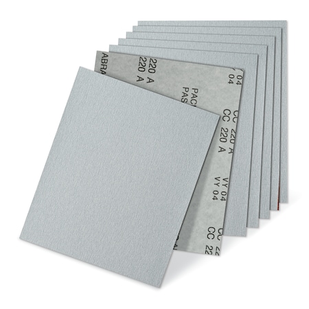 Sanding Sheet, S13T, 9x11, 220G, A, Wt., AO MPN:44854