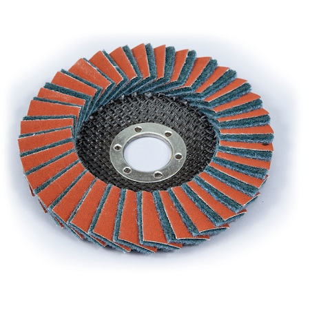 Flap Disc, 5x7/8, MedT29, Interleaf Flap MPN:49693