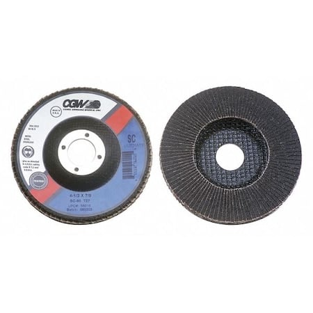 Flap Disc, 4x5/8, T27, SC, Reg, 240G MPN:56007