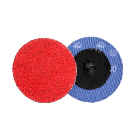 Sanding Disc, 2 T/O, 2-PLY, C3, 80G, Cer, 2