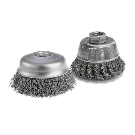 2-3/4 Cup Knot .014 Carbon 5/8-11 Ah MPN:60060
