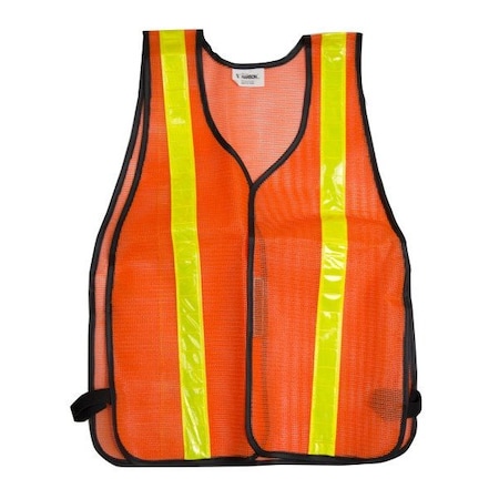 Vest, Wider Reflective Stripes, Orange MPN:55150
