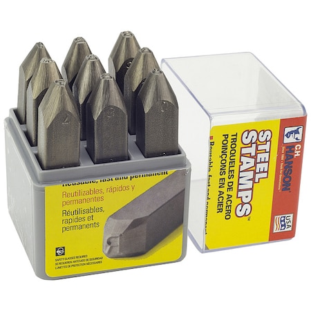 Hand Stamp Kit, Number Set MPN:29250