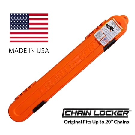 Universal Chainsaw Chain Storage Case, Fits up to 20 Chains, Orange MPN:2102