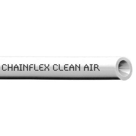 Pneumatic Tubing, PUR, 0.28 in dia, Lt Gry MPN:CAPE-A-10-0