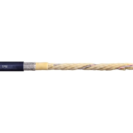 Data Cable, 24 AWG, Blue, TPR, 300 V MPN:CF12-02-05-02