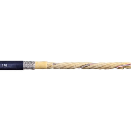 Data Cable, 20 AWG, Blue, TPR, 300 V MPN:CF12-05-04-02