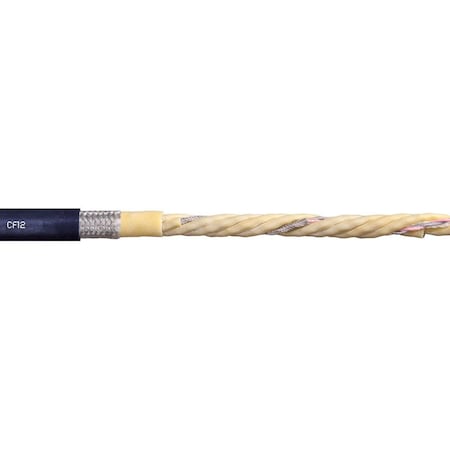 Data Cable, 20 AWG, Blue, TPR, 300 V MPN:CF12-05-06-02