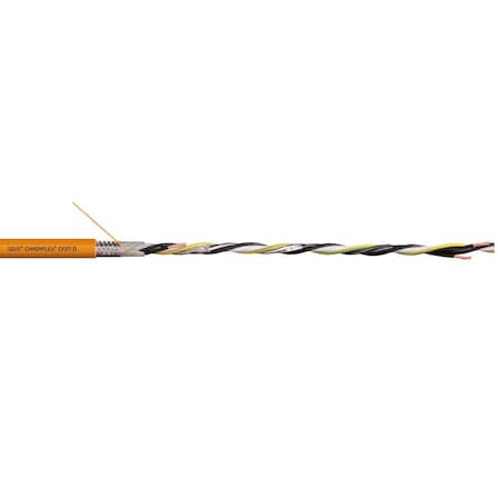 VFDServoMotorCable, Org, 0.49in-OD, 1kV MPN:CF27-25-04-D