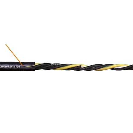 Motor Cable, 1 AWG, Black, PVC, 1000 V MPN:CF30-500-04