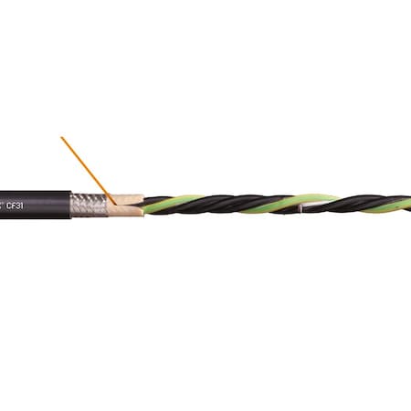 Motor Cable, 2 AWG, Black, PVC, 1000 V MPN:CF31-350-04