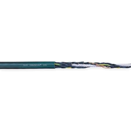 Control Cable, 16 AWG, 25 C, Green, PVC, 600 V, 25 ft MPN:CF5-15-25-25