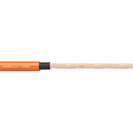 Motor Cable, 16 AWG, Orange, PVC, 600 V MPN:CF885-160-01