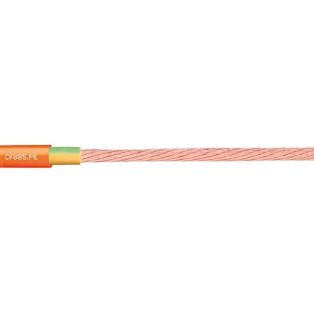Motor Cable, 14 AWG, Orange, PVC, 600 V MPN:CF885-PE-25-01