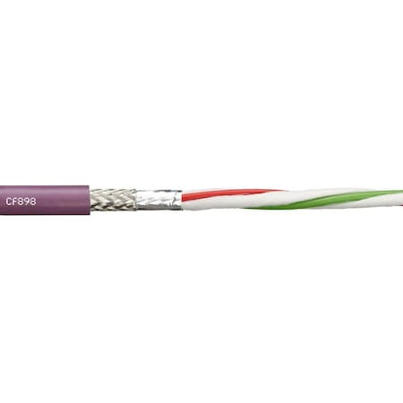 Bus Cable, Red, PUR, 50 V, Order by the Foot MPN:CF898-021