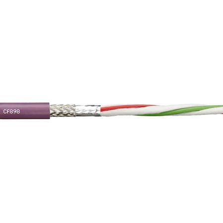 Bus Cable, Red, PUR, 50 V, Order by the Foot MPN:CF898-045