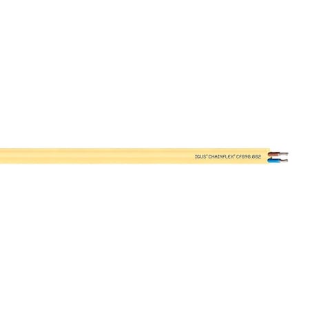 Bus Cable, Yellow, PUR, 50 V, Order by the Foot MPN:CF898-080